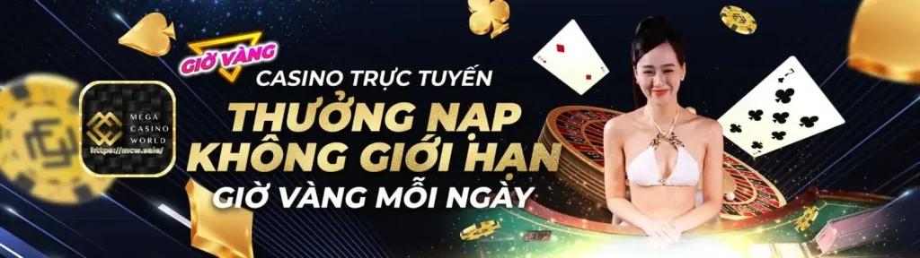 Thưởng nạp giờ vàng tại trang Mcw14 com